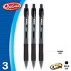 BAZIC Oil Gel Ink Retractable Pen Optima Black Color, 0.7