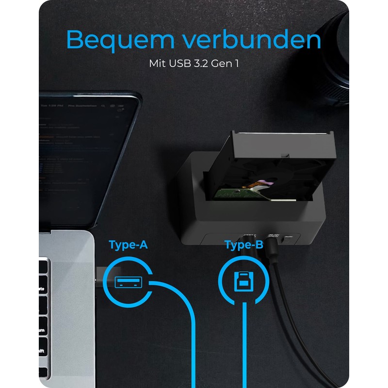 ICY BOX IB-1121-U3 HDD / Hard Drive Docking Station USB