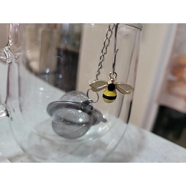 1 X Stainless Steel Mesh Tea Infuser Diffuser Strainer Steeper
