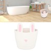 Storage Basket Rugged Lovely Small Bunny Attractive Decorative Home Furnishing