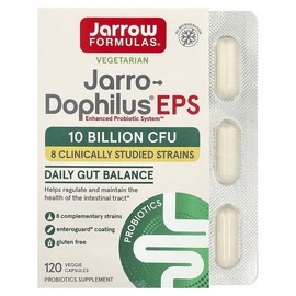 Jarrow Formulas, Jarro-Dophilus® EPS, Veggie Capsules 120 Tablets (10 billion CFU per capsule) / Jarrow Formulas (자로우포뮬러스), Jarro-Dophilus® EPS, 베지 캡슐 120정(캡슐당 100억CFU)
