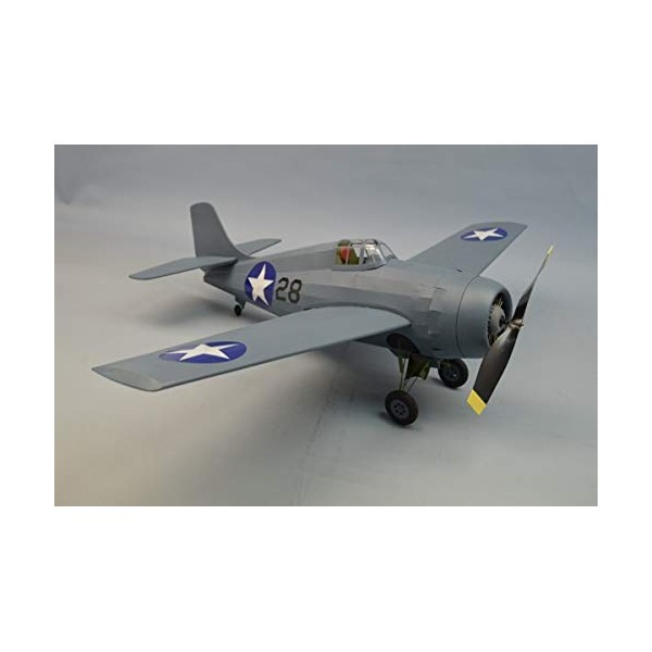 Dumas #0339 F4F Wildcat (30" Wingspan) Model Airplane Kit - Laser Cut Wooden Parts