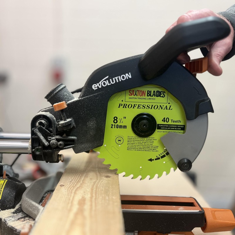 TCT21040TPRO Saxton Professional Range TCT Circular Saw Blade 210mm x