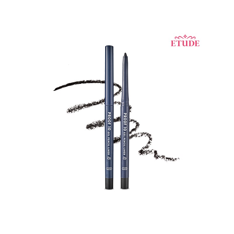 Etude [에뛰드]프루프 10 젤 방수 펜슬 [Etude] Proof 10 Gel