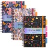 Pukka Pads Bloom B5 Hardcover Project Book, Floral Cover, 9496-BLM,