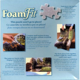 Foam Fit Moveable 1000 Piece Foam Puzzle Where the Butterflies Go, Carla D'aguanno