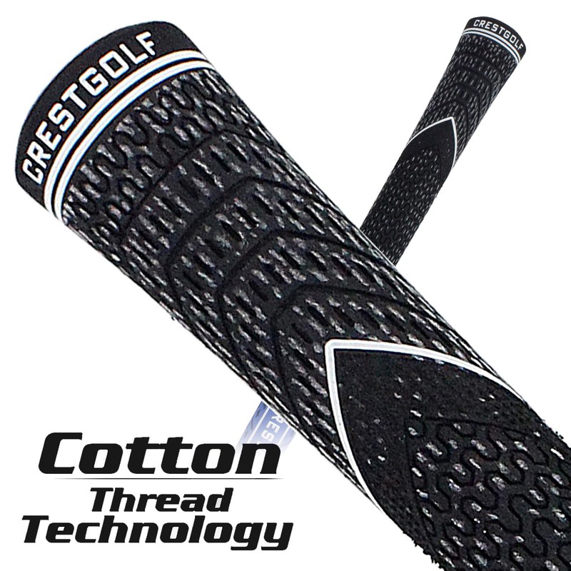 Crestgolf Updated Multi Compound Golf Grips for Golf Clubs Set