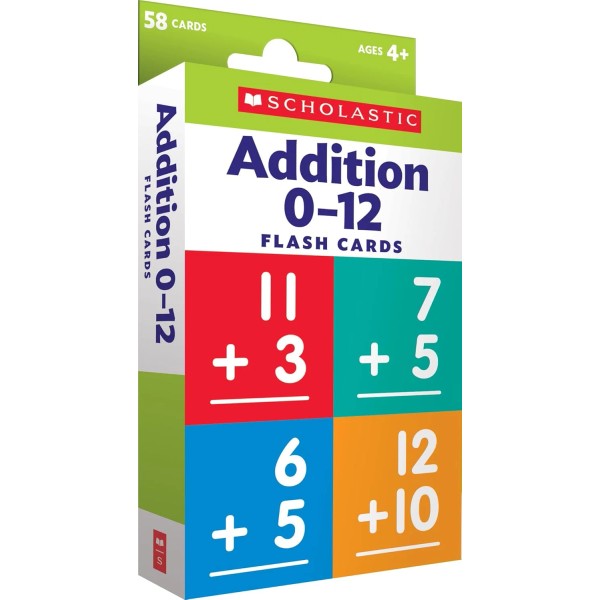Does not apply Flash Cards: Addition 0 - 12 Mathematics