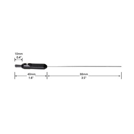 4 Portable Hearing Aid Brushes with Magnet & Long Soft Bristles