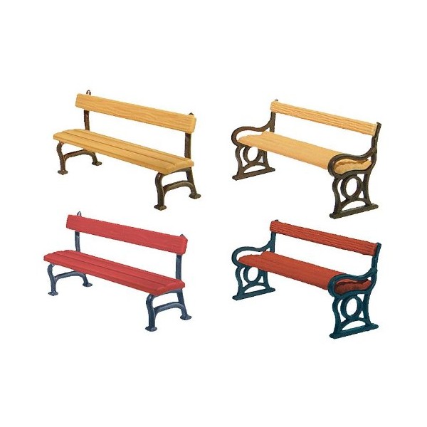 Faller 180443 Park Benches 12/Scenery and Accessories