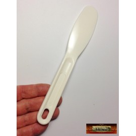 M00676 MOREZMORE 1pc Best Nylon Spreader Must Have Kitchen Stirrer Spatula 7-3/4" Bar Maid CR-925 Sandwich Spreader - Pancake Spatula - Bread Knife - Frying Stirrer - Jar Cleanup Spatula