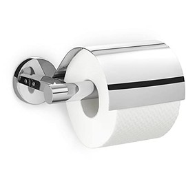 Zack 40051 6 x 17.5 x 15.5 cm Scala Toilet Roll Holder with Lid