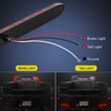 Nilight 2PCS 16Inch 11 LED Red Trailer Light Bar for