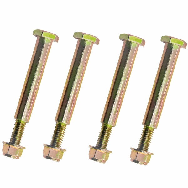 Metalsuberg Deck Wheel Shoulder Bolt and Flanged Lock Nut Replaces