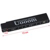Set of 4 Folding Rulers 1 Metre Portable Plastic Folding