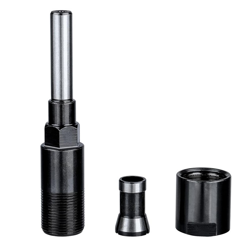 Bestgle 8mm Router Collet Extension Router Bit Collet Extension and