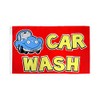 Car Wash Red Flag 3x5ft Poly - Perfect for businesses,