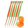 6 Pcs Orange Peeler Tool Plastic Citrus Lemon Peeler Orange