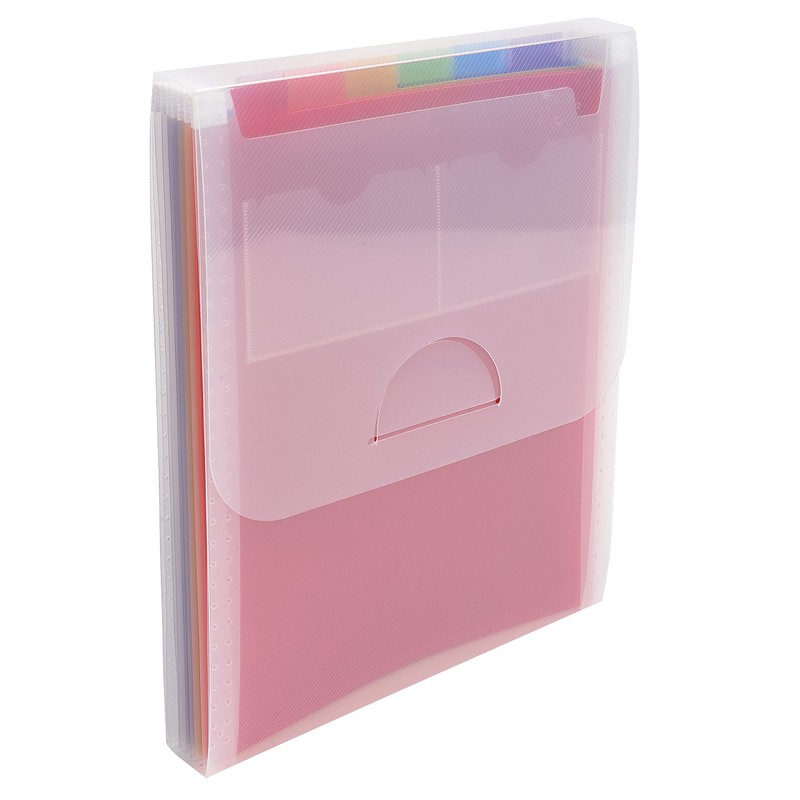 Exacompta - Ref 55798E - Crystal Vertical Multipart Expanding Case