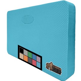 Gorilla Grip Extra Thick Kneeling Pad, Supportive Soft Foam Cushioning for Knee, Water Resistant Construction for Gardening, Bathing Baby, Workout Supplies, Lightweight, Garden Work Gifts, Turquoise