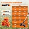Eventronic 20 Pack WA0010 Trimmer String Compatible with Worx Weed