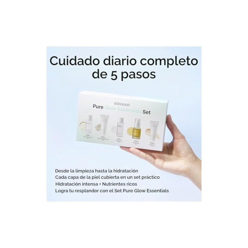 mixsoon Pure Glow Essentials Set - Kit Facial de Viaje