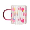 Staba Starbucks Heat-resistant Glass Mug Strawberry, 10.8 fl oz (296