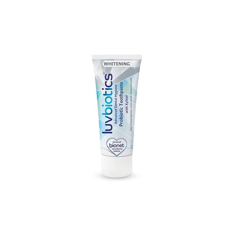 Luv Biotics Whitening Toothpaste with Oral Probiotics & Xylitol 75ml