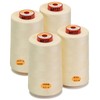 New brothread 5000M Roll/Set of 4 Lock Sewing Thread #60