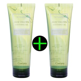 (1+1) 2 x 250ml Weenage Aloe Vera Soothing Gels / (1+1) 위네이지 알로에 베라 수딩 젤 250ml 2개