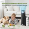 Nispira V-HEPA Replacement Filter Compatible with Finn Air Purifier OVHT9908