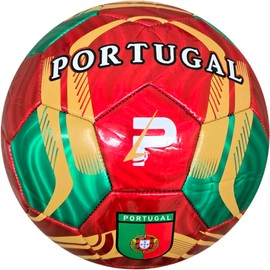PLAYPRO Country Training Soccer Ball: World Edition (Portugal - Gold, 3)