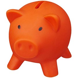 noTrash2003 Piggy Bank Money Box Money Saving Decoration Pig Piggy Miss Verch Colours (Orange)