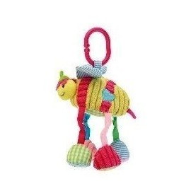 Baby Ladybug Stroller Buddy -YELLOW W/BLUE WINGS - 176128