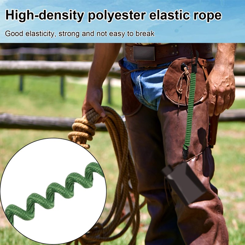 Rangefinder Tether Cord, High-Density Polyester Retractable Rangefinder Lanyard Suitable for