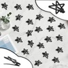 ELANE 24 Pcs Star Snap Hair Clips for Women Girl,Cute