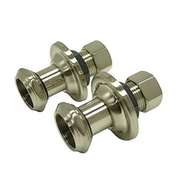 Kingston Brass CCU4108 Vintage Wall Union Extension, Brushed Nickel