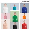 SUPRNOWA Mock Turtleneck Full Body Unitard Elastane Spandex Long Sleeve