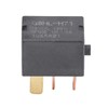 Compressor Relay, Black Plastic Compressor Relay Reliable Stable Fuse Relay