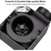JOEAONZ Bathroom Exhaust Fan with Light 110 CFM Household Quiet