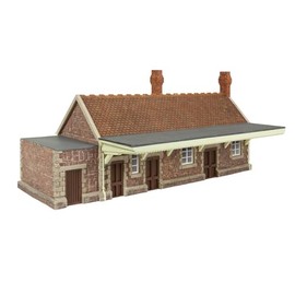 Hornby R7391 OO Gauge GWR Dunster Station - Model Railway Accessories, Miniature Diorama Scenery for Hornby Train Sets - Lifelike Building Models - Scale 1:76