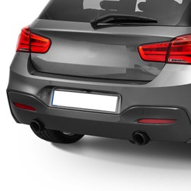 Rear Bumper Corner Reflectors, 1 Pair Left and Right Rear Bumper Rear Reflector Tail Light Reflector for 1 Series F20 F21 LCI, Default