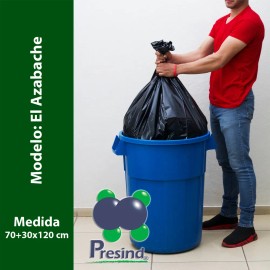 8 Bolsas Para Basura Jumbo El Azabache (1 Kg Aprox)