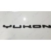 GMC 1PC Gloss Black Rear Tailgate Yukon Letter Emblem 2021-2023