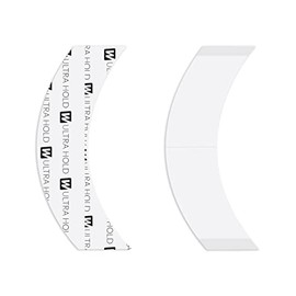 Ultra Hold | Double Sided Blue Hair Tape Sticker Strip Adhesive Holder Waterproof for Human Hair Men & Women Toupee Tape Lace Wig Hair System Replacement Extension | Contour CC(36pcs x 1 Bag)