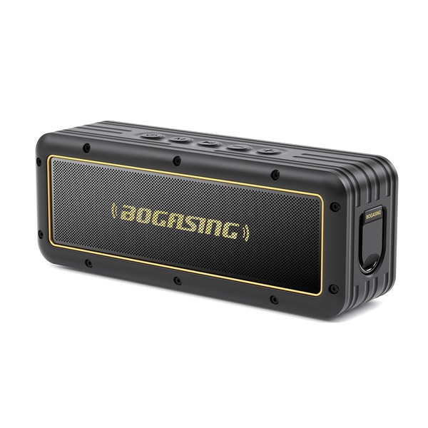 BOGASING G4 Bluetooth Speaker, Portable Wireless Speakers, 50W Stunning &