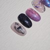 y2k handmade nail tips - Coffin Midi / y2k 수제네일팁