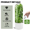 3 Pack Herb Saver for Refrigerator Large Fresh Herb Keeper