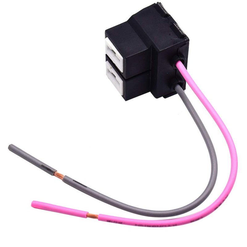 HUIQIAODS H7 Ceramic Socket Adapter Connector Lamp Holder For Car