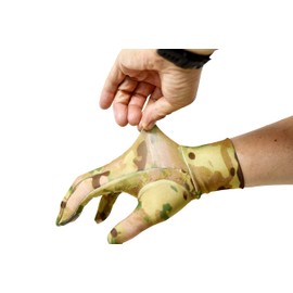 G & F Products Lightweight Camouflage Hunting Gloves Layer, Touchscreen Compatible, Anti-Slip Grip, Archery, Shooting, Fishing, All-Season Use, Flexible Fit for Men/Women, Durable Design, Medium